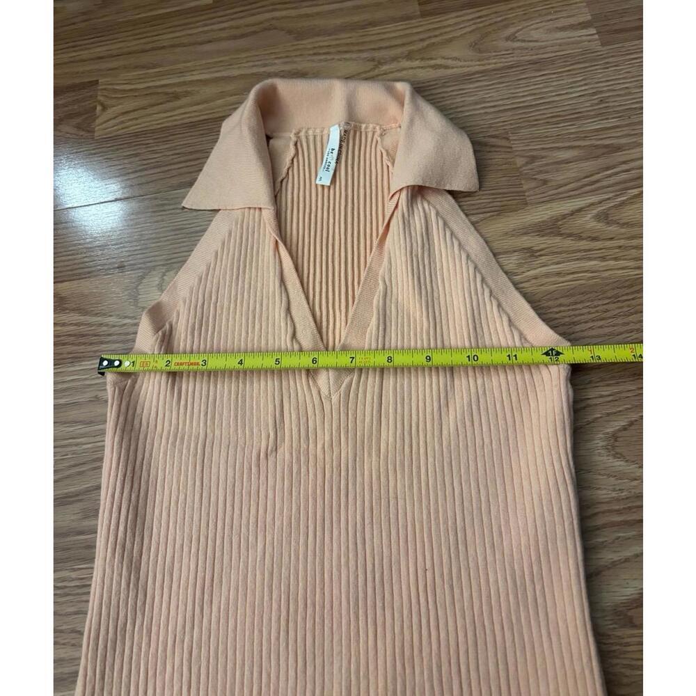 Be Cool Los Angeles Polo Ribbed Sweater Tank Top Size M/L - Picture 3 of 5
